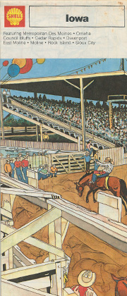 Iowa rodeo map cover