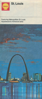 St. Louis Arch map cover