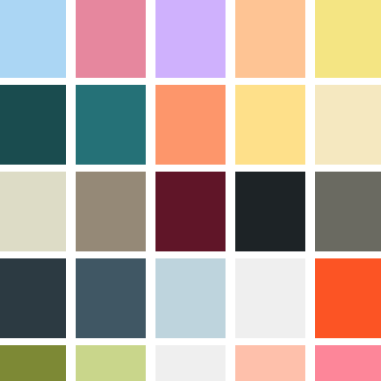 color schemes