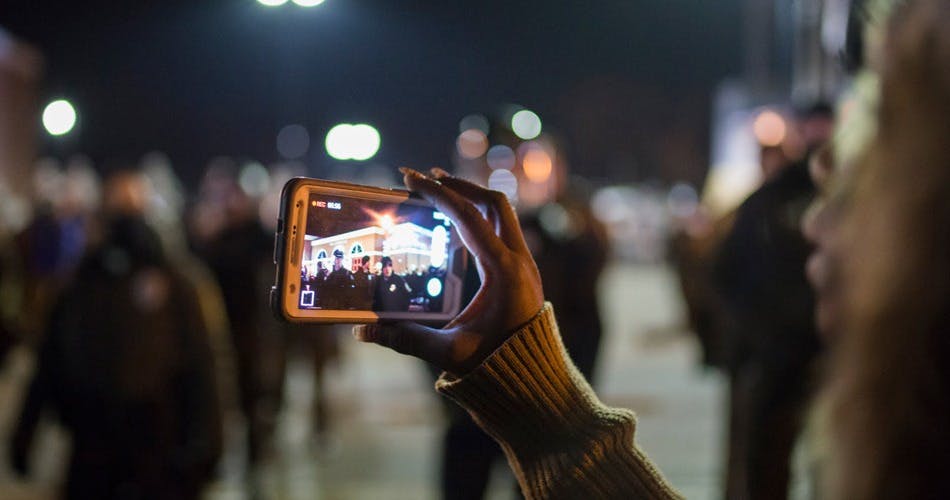 recording police brutality with technology