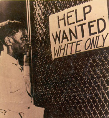 racist sign